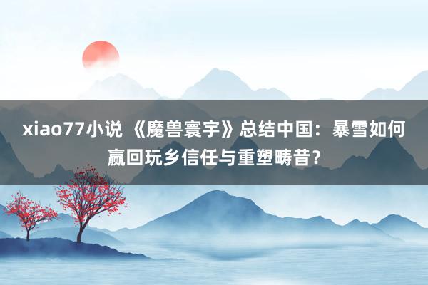 xiao77小说 《魔兽寰宇》总结中国：暴雪如何赢回玩乡信任与重塑畴昔？