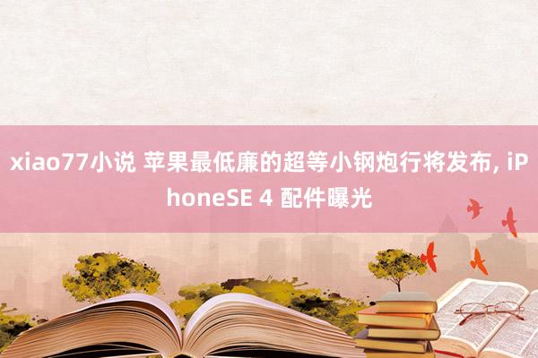 xiao77小说 苹果最低廉的超等小钢炮行将发布， iPhoneSE 4 配件曝光