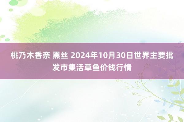 桃乃木香奈 黑丝 2024年10月30日世界主要批发市集活草鱼价钱行情