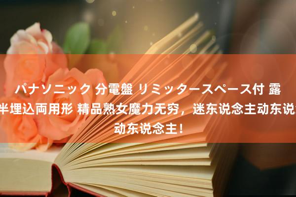 パナソニック 分電盤 リミッタースペース付 露出・半埋込両用形 精品熟女魔力无穷，迷东说念主动东说念主！