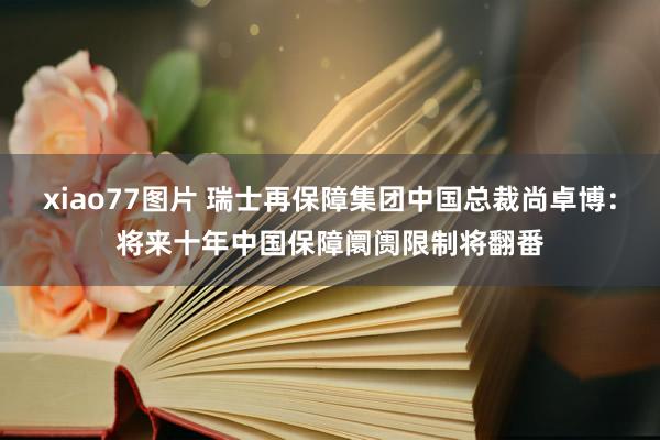 xiao77图片 瑞士再保障集团中国总裁尚卓博：将来十年中国保障阛阓限制将翻番