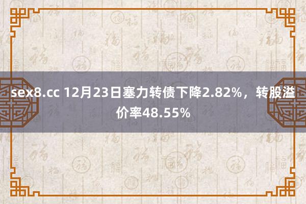 sex8.cc 12月23日塞力转债下降2.82%，转股溢价率48.55%