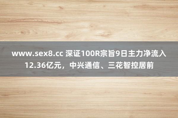 www.sex8.cc 深证100R宗旨9日主力净流入12.36亿元，中兴通信、三花智控居前